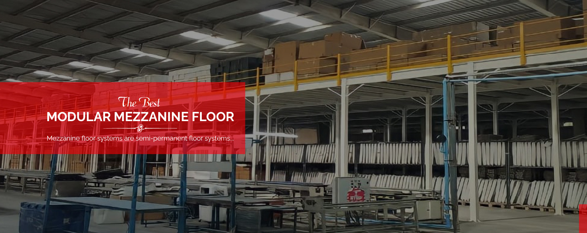 Modular Mezzanine Floor